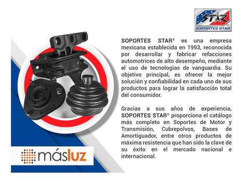 1) Soporte Motor Tras Studebaker 2r11 4.0l 6 Cil 51/53