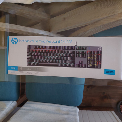 Hp Gaming Keyboard Gk400f Nuevo, Sellado