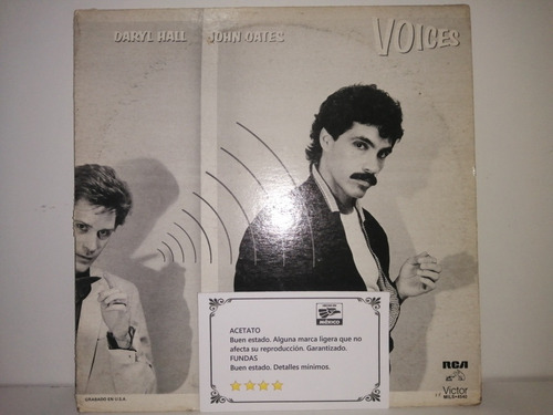 Daryl Hall John Oates Lp Voices