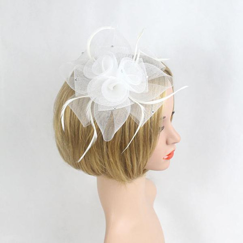 Tocado Con Pinza Para El Pelo De Flores Para Mujer, Fiesta