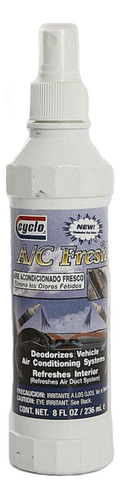 Limpiador De Aire Acondicionado 8 Onz.cyclo C185 Cyclo C185 Color Agua Fragancia Fresco