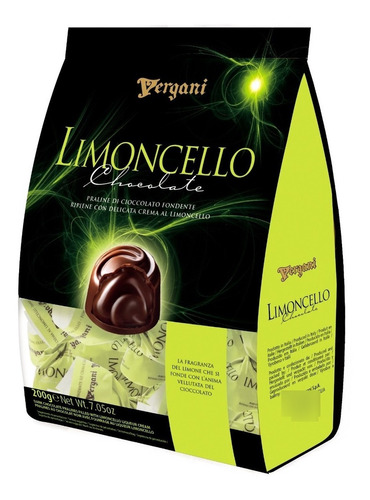 Imagen 1 de 1 de Bombones De Chocolate Con Crema Limoncello Italianos 200g