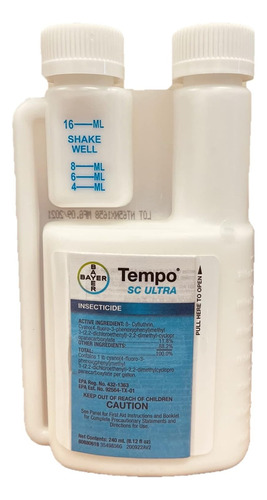 Tempo Sc Ultra 8.1 Fl Oz