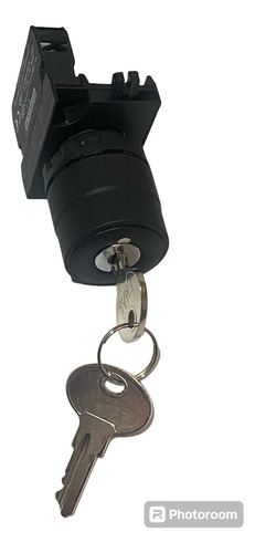 Botón Selector Con Llave 2 Posiciones Con 1 Contacto N/a (Usado)