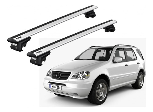 Barras Thule Mercedes Benz M-class (w163) 02-05 Re / Win Evo