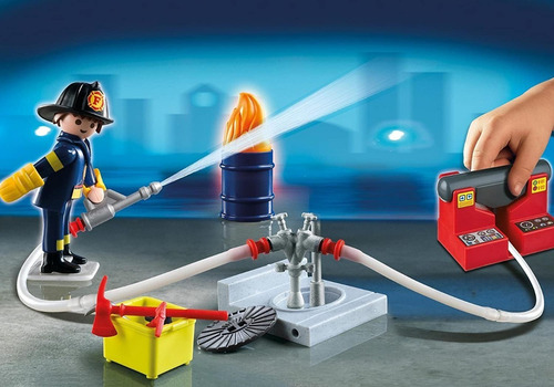 Set De Juego/construcción Bomberos City Action 5651