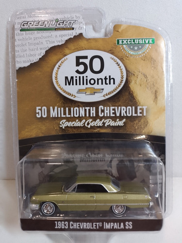1963 Chevrolet Impala Ss Escala 1 64 Greenlight 