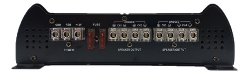 Amplificador Rock Series 4 Canales 3000 Watts Rks-ul600.4