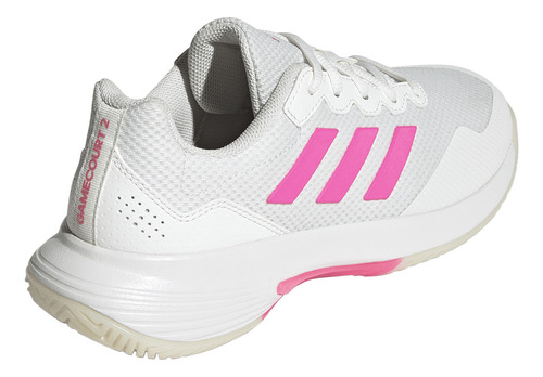 Zapatillas adidas Mujer Gamecourt 2 W Jp7723 Blanco Blanco 5.5 Us