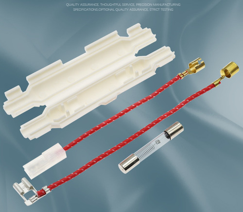 Porta Fusible + 3 Fusible Horno Microondas 5kv, 800ma, 0.8a