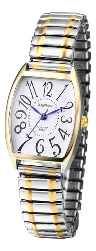 Reloj Analogico Jewelrywe Easy Reader Para Mujer, Dorado ...