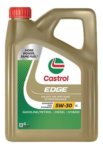2 Bidones Aceite Castrol Edge 5w30 Ll X4l