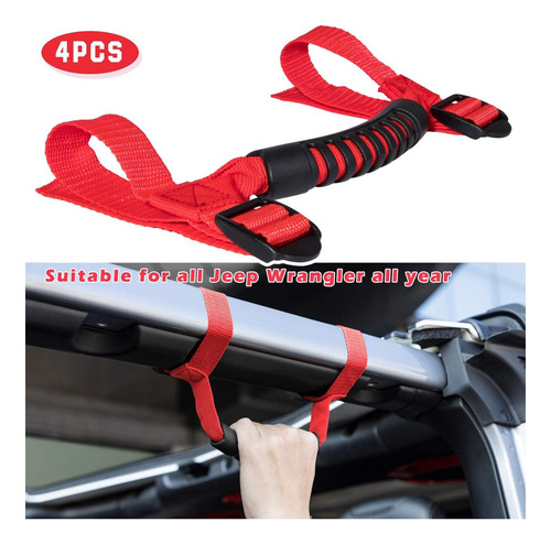 4 X Roll Bar Agarre Mango For Jeep Yj