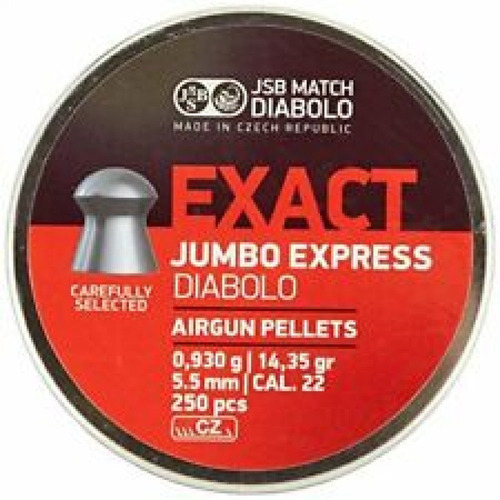 Balines Jsb Exact Jumbo Express 5,5mm X 250 U