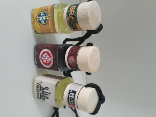 Aromatizante Cheirinho Carro Kit 3 Pçs Inter Seleção Gospel
