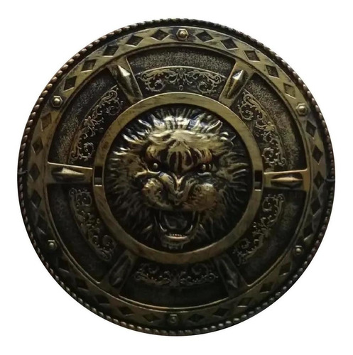Disfraz Juego De Gladiador Espada Escudo Armadura Color Plat