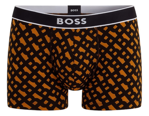 Paquete De Un Boxer Boss Trunk De Algodon Con Diseño