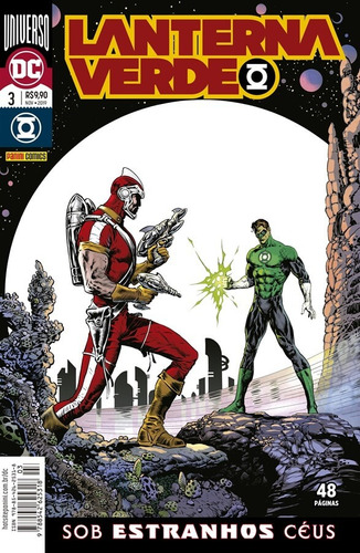 Lanterna Verde: Universo DC - 3: Sob estranhos céus, de Morrison, Grant. Editora Panini Brasil LTDA, capa mole em português, 2019