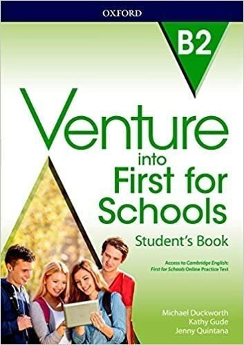 Venture Into First For Schools B2 -  St's Pack Kel Edicion*-