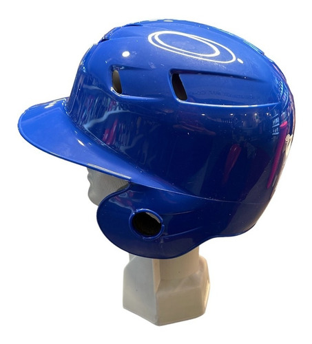 Imagen 2 de 4 de Casco Bateador Doble Oreja Azul Certif Nocsae Palomares Fpx