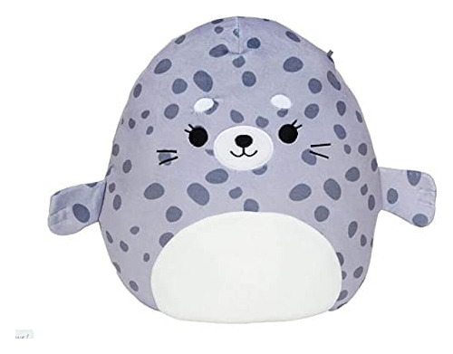 Squishmallow Seal Odile - Almohada De Peluche De Sealife De.