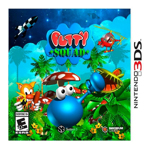 Juego Nintendo 3ds Putty Squad Original Fisico