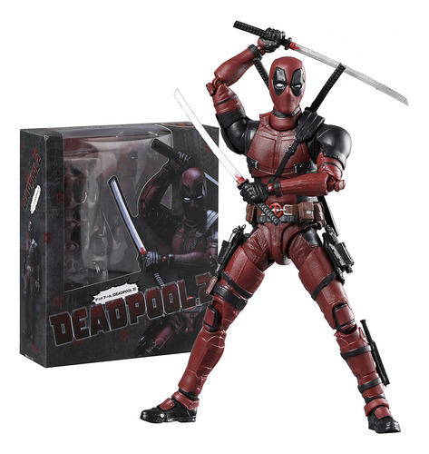 Novo Boneco De Ação Em Pvc Shf Deadpool 2, Modelo De