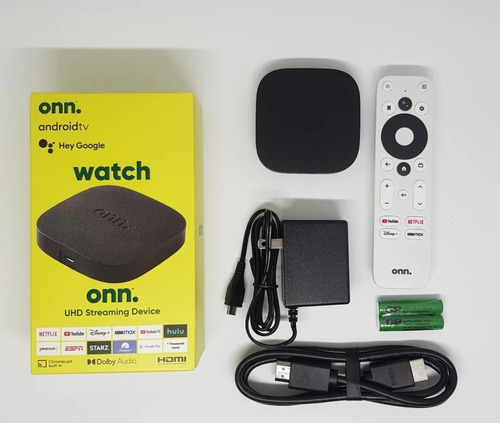 Tv Box Onn 4k 2 Gb Ram Google Tv 2023 Control De Voz