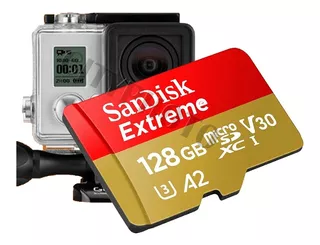 Memoria Micro Sd Gopro Extreme A2 128gb Gopro Dron Celular