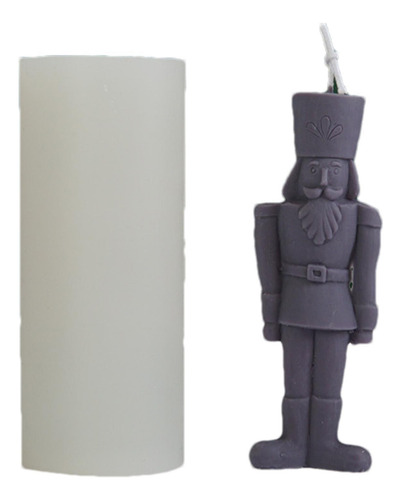 Molde De Fundición De Velas En De Rey Molde De Silicona Para