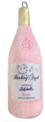 Peluche Para Perro Botella Barking Angel Rose Pequeña 16.5c