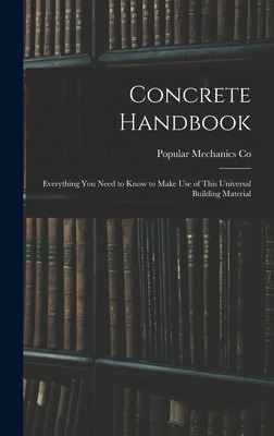 Libro Concrete Handbook: Everything You Need To Know To M...