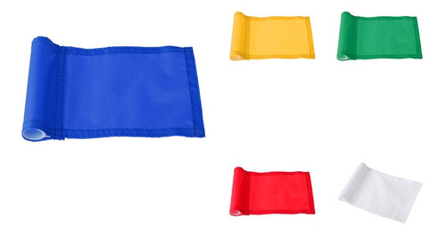 2 Piezas Putting Green Golf Solid Flag Golf Patio Trasero
