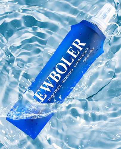 Botellas Flexibles Chaleco Hidratación, Correr, Bici 2_500ml Agua