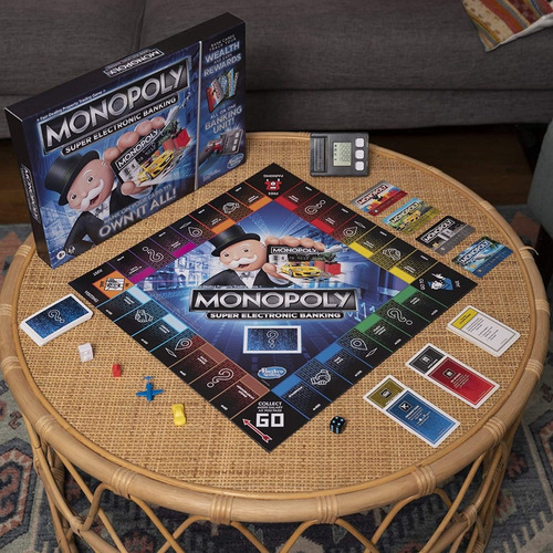 Imagen 6 de 8 de Monopolio Monopoly Banco Electrónico Original Nuevo Español