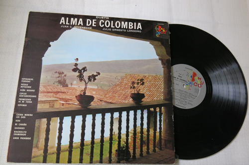 Vinyl Vinilo Lp Acetato Almas De Colombia Juan Julio Hern