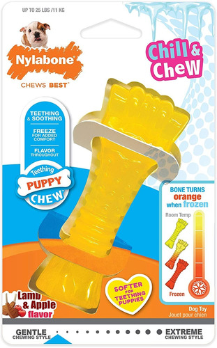 Juguete Para Perro Nylabone Puppy Chew Freezer, Con Sabor A 