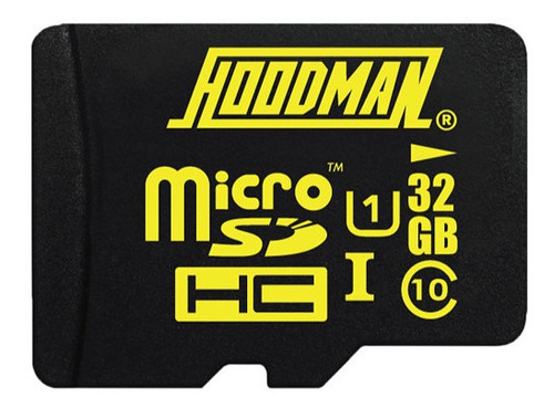 Hoodman 32gb Uhs-i Microsdhc Memory Card With Sd Adapter