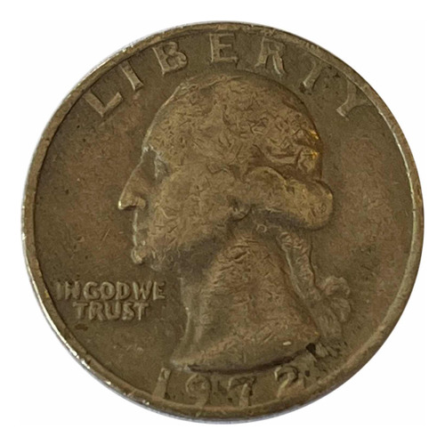 Moneda Quarter Dollar 1972
