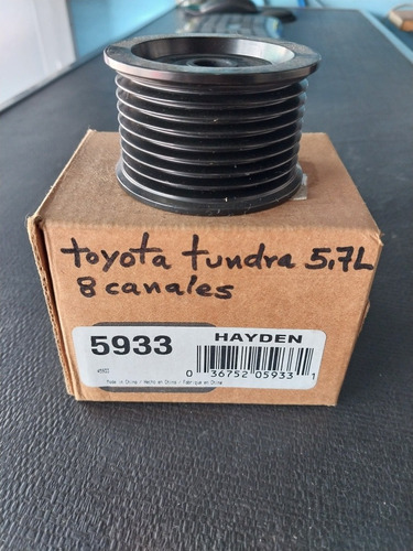 Polea Tensora Toyota Tundra Sequoia 5.7l V8 8 Canales
