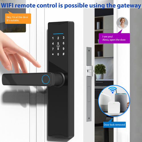 Cerraduras Inteligentes Para Puerta Principal, Cerradura Wif