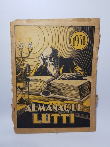 Imagen 1 de 8 de Antiguo Almanaque Lutti 1938 Mag 56831
