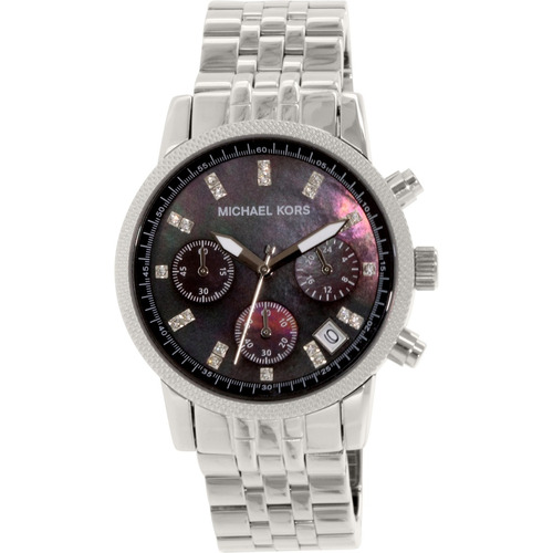 Reloj Michael Kors Para Mujer Mk5021 Tono Plata De Acero