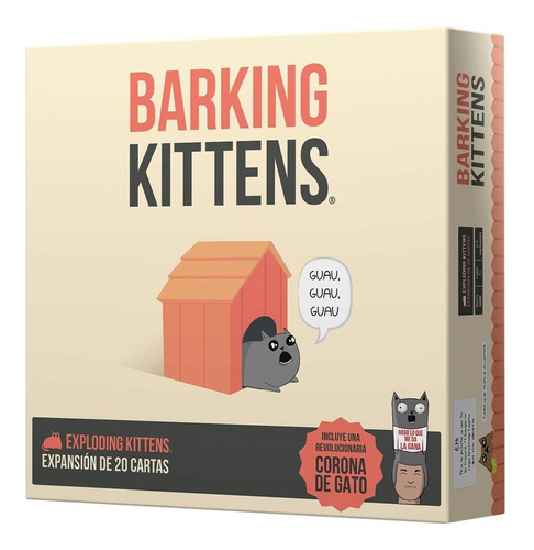 Barking Kittens -juego De Mesa- Español