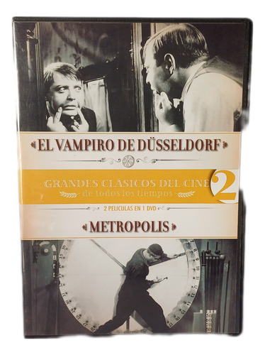 El Vampiro De Düsseldorf + Metrópolis Dvd Pack ( Nuevo )