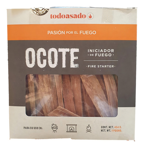 Ocote Iniciador De Fuego 454g
