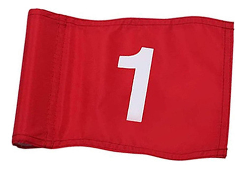 2 Banderas De Golf Con Bandera De Pin Insertada En Tubo, 1