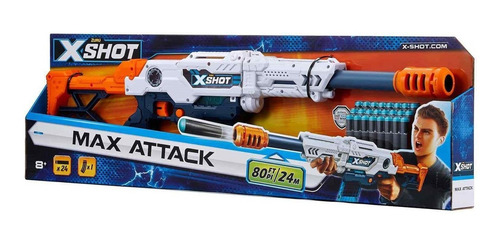 Imagen 4 de 4 de Pistola Escopeta Lanza Dardos Xshot Clip Max Attack Original