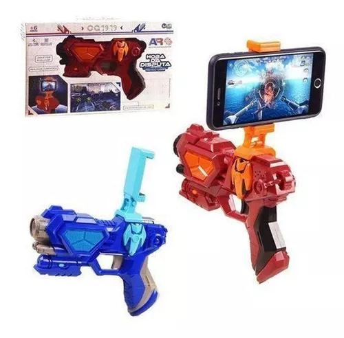 Arma Brinquedo Pistola Para Celular Mobile Bluetooth Jogo Game