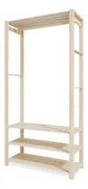 Comprar Expositor Estante Livreiro Guarda Roupa Aberto Nicho Cabide